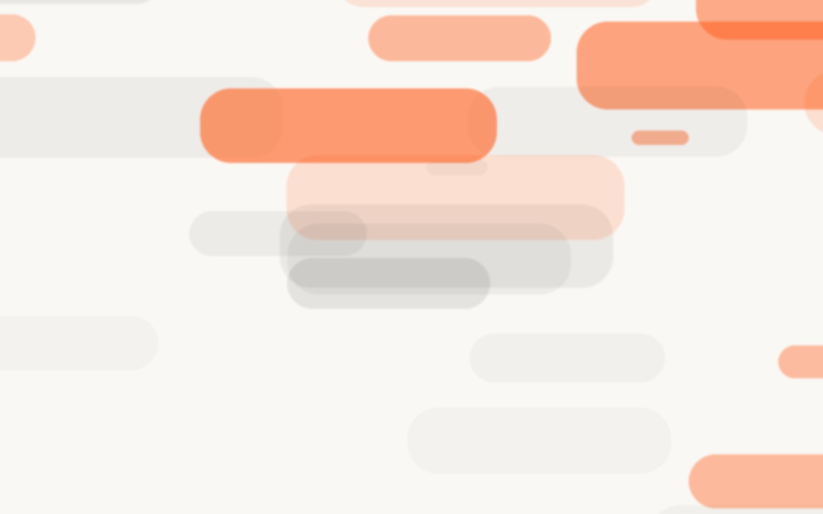Pulse Conference web pattern of rounded orange bars