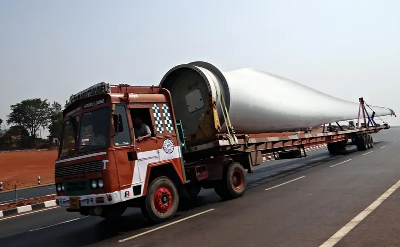 Wind Turbine Component Transport Across Three Countries